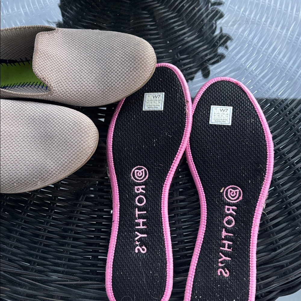 Rothy’s tan flats - Picture 13 of 16